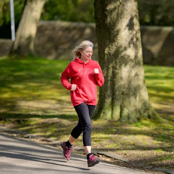 Woman running