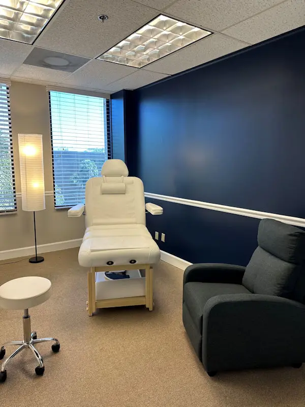 Interior of treatment room