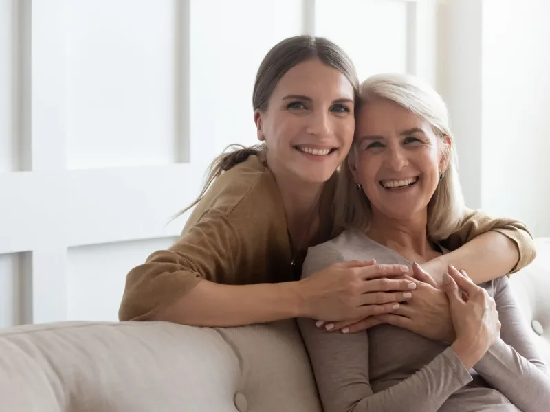 Mother and daughter